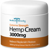 Medical Miracles crème relief chanvre pour les muscles, soulagement ciblé