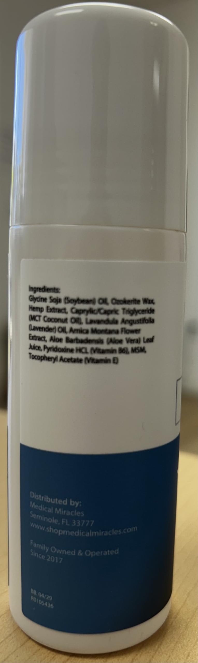 Medical Miracles Roll-On articulations : application ciblée pour gestes quotidiens.
