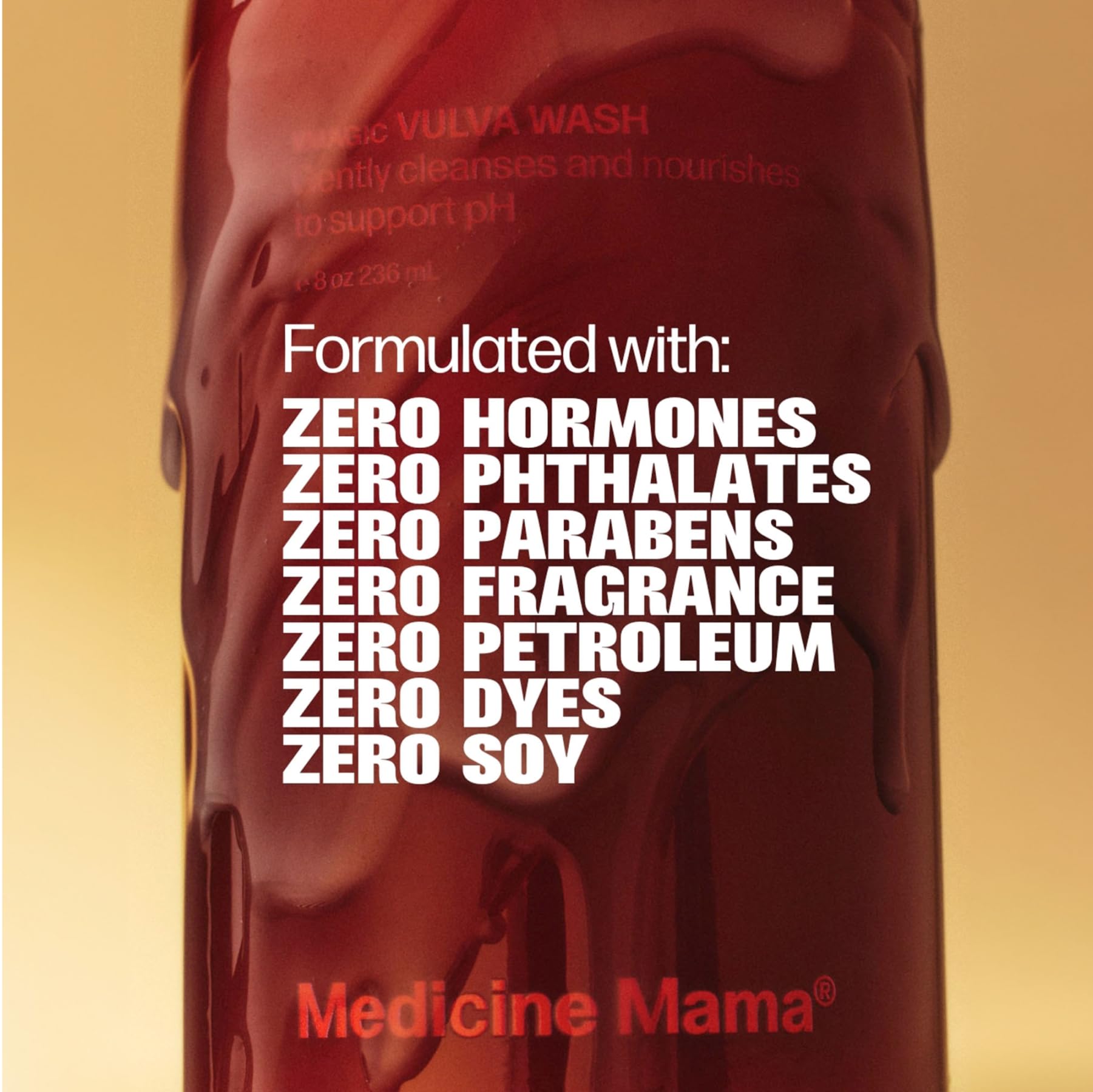 Medicine Mama's Apothecary Vmagic ingrédients vitamine E nourrissent la peau.