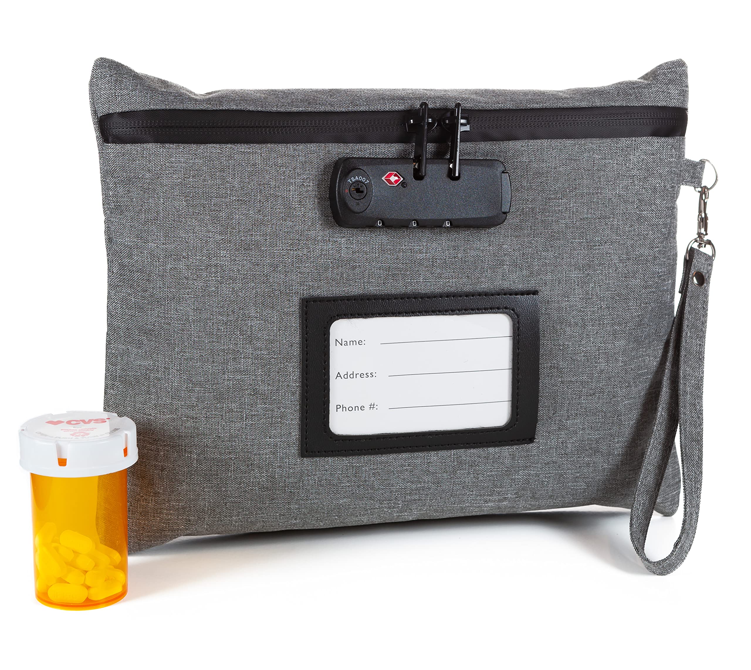 Medicine RX Safe, sac anti-odeur pour cannabis, discrétion et port pratique.
