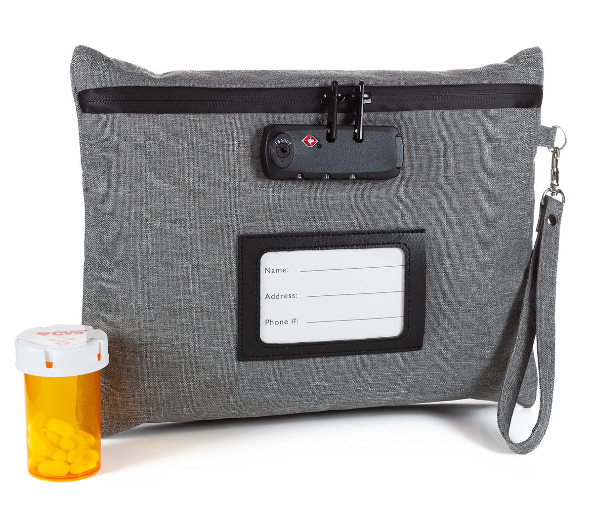 Medicine RX Safe, sac anti-odeur pour cannabis, discrétion et port pratique.