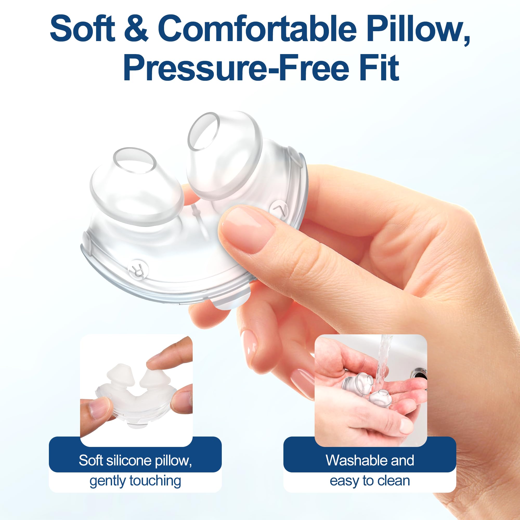 MEDICOLOR Airfit P10: kit tout-en-un facilitant le remplacement régulier.