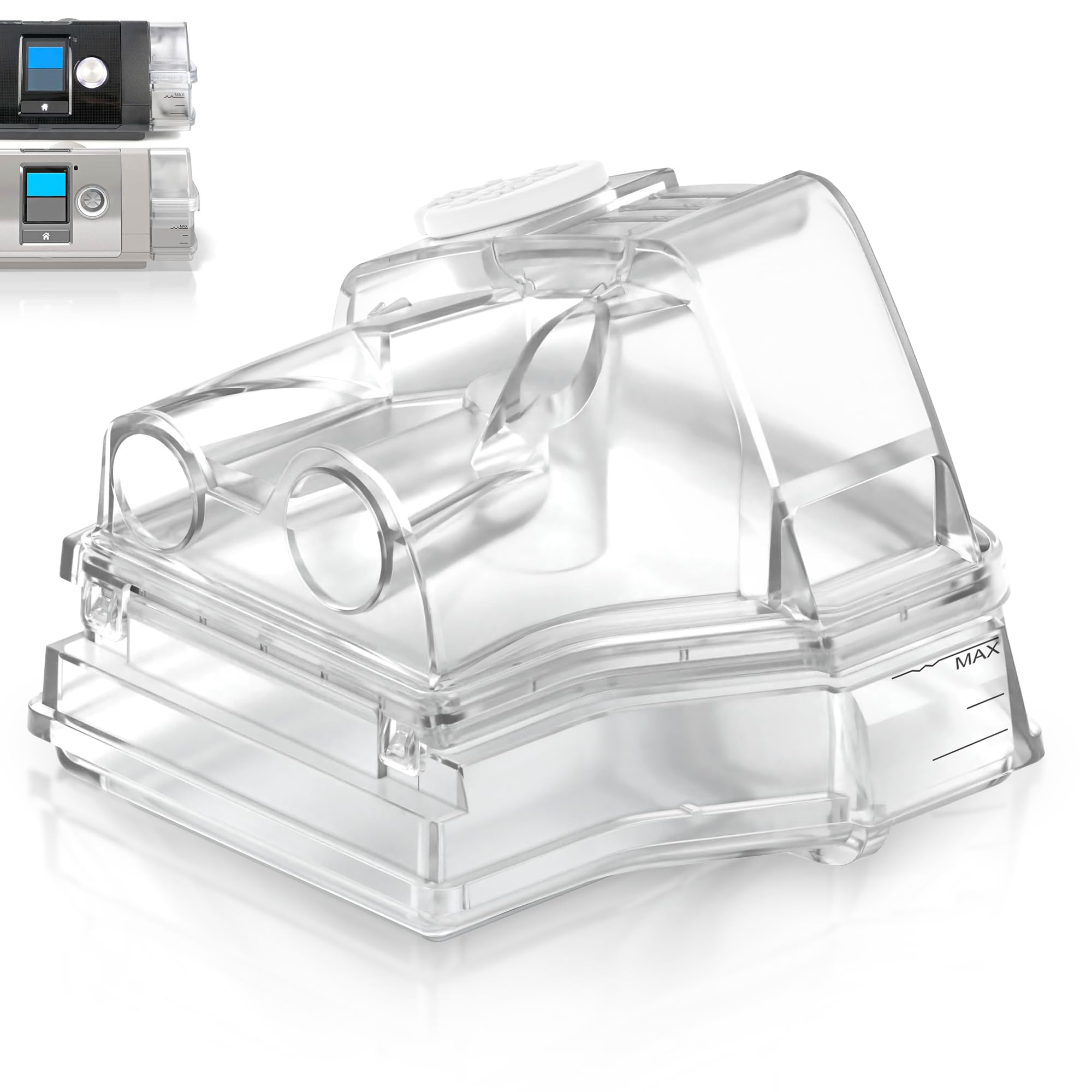 MEDICOLOR: Chambre d’eau AirSense 10 – compatibilité fiable et installation aisée.
