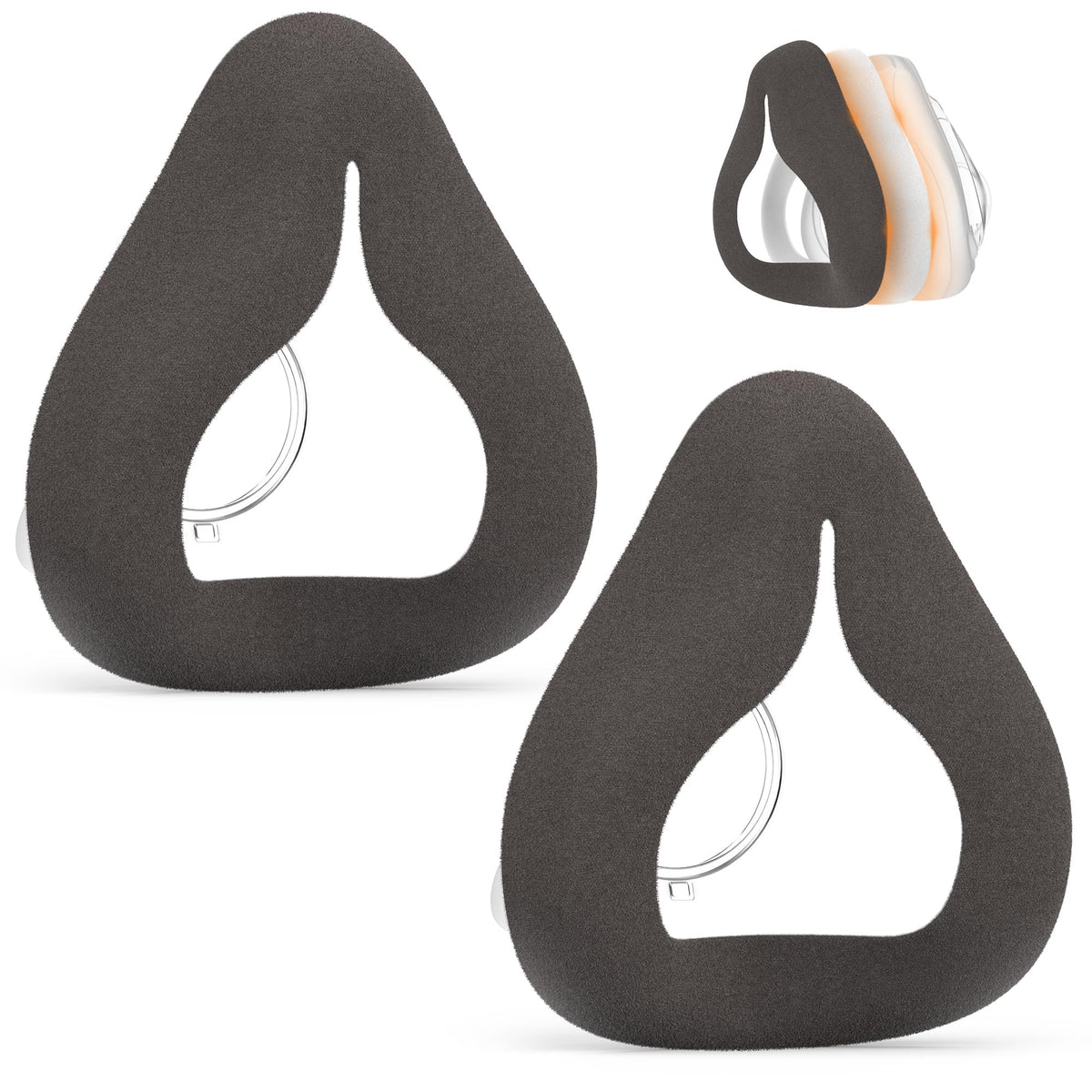 Medicolor coussin 3-en-1 pour AirFit F20 et Airtouch F20 Large, ajustement fiable.