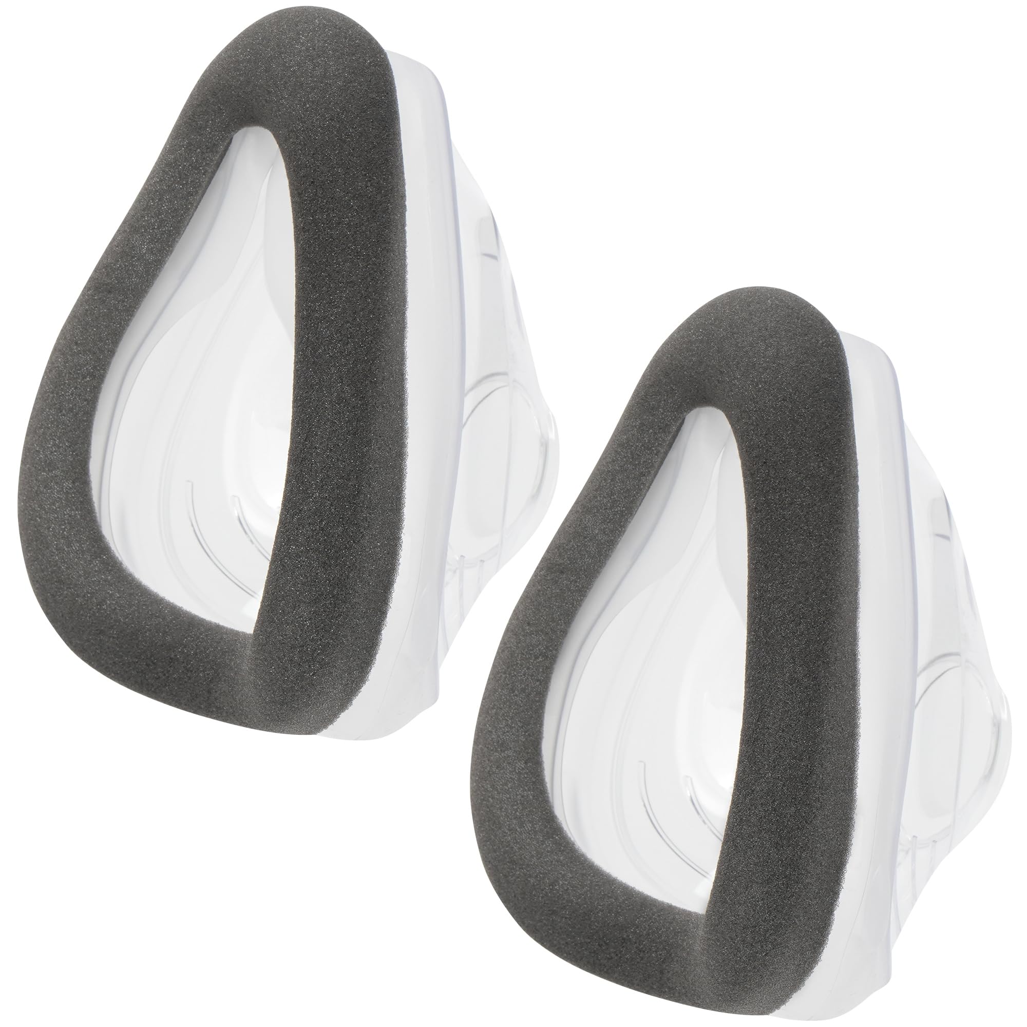 MEDICOLOR coussin mousse brun-avant: douceur et soutien pour le visage lors du port prolongé.