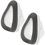 MEDICOLOR coussin mousse brun-avant: douceur et soutien pour le visage lors du port prolongé.