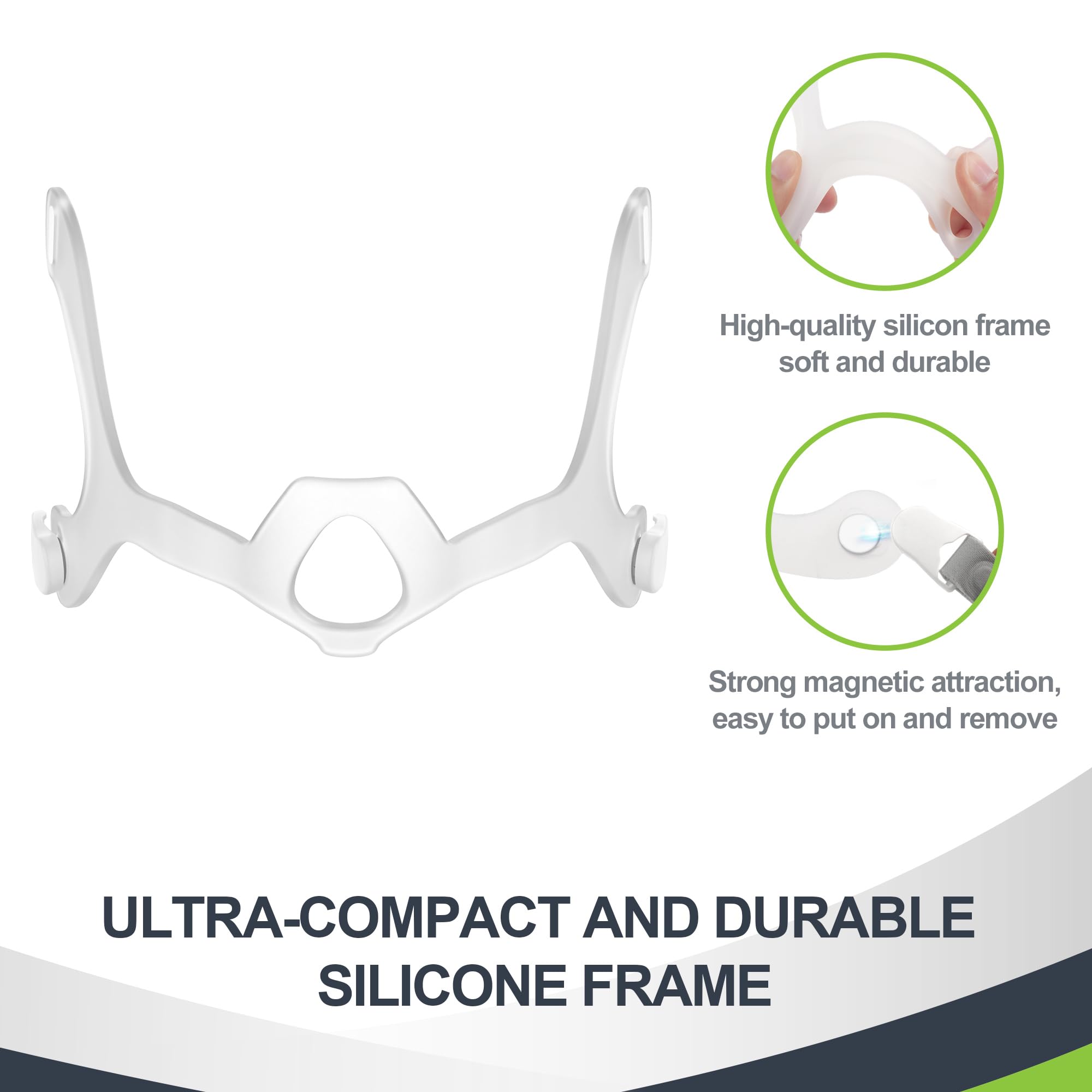 MEDICOLOR coussin nasal grand sans latex, confort et hygiène