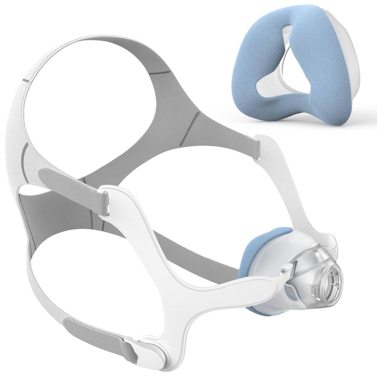 Coussin nasal MEDICOLOR N20 taille M pour un port confortable et ajustable.