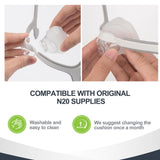 Emballage duo MEDICOLOR: deux coussins pour remplacement et hygiène facilitée.