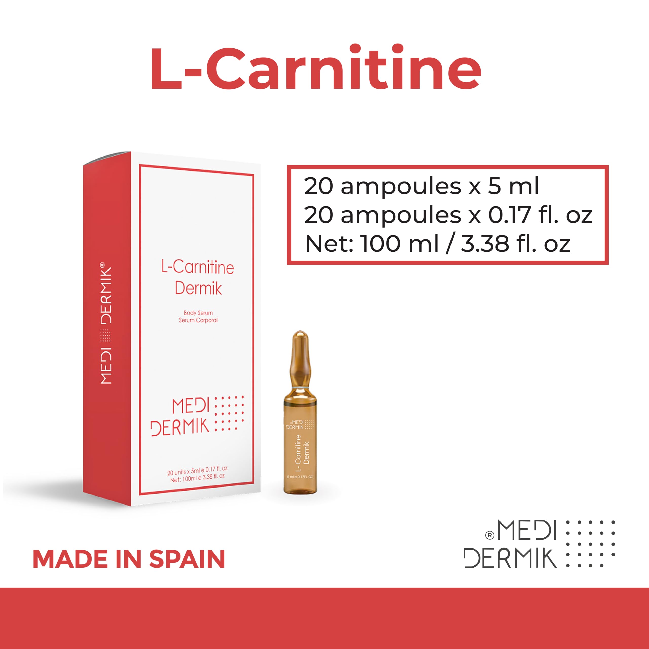 medidermik-l-carnitine-application-topique: peau tonifiée après chaque utilisation.