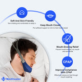 Medihealer système de fermeture rapide et fixation solide pour un ajustement facile.