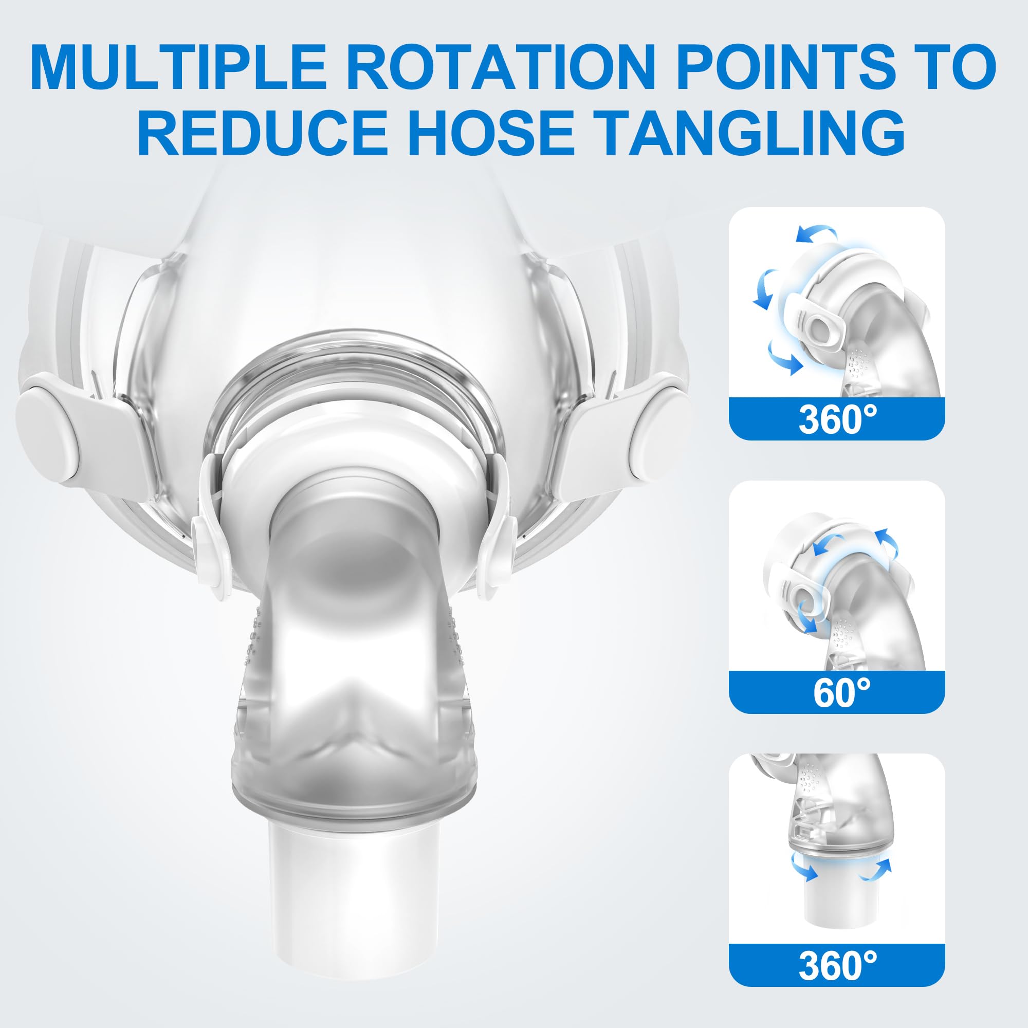 Medihealer connecteur 22 mm compatible avec tubes chauffants CPAP.