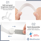 Couvercles soft trilatéraux N20 avec velcro, confort doux et ajustement flexible