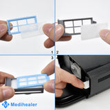 Kit de filtration CPAP Medihealer, 52 pièces pour l'entretien courant