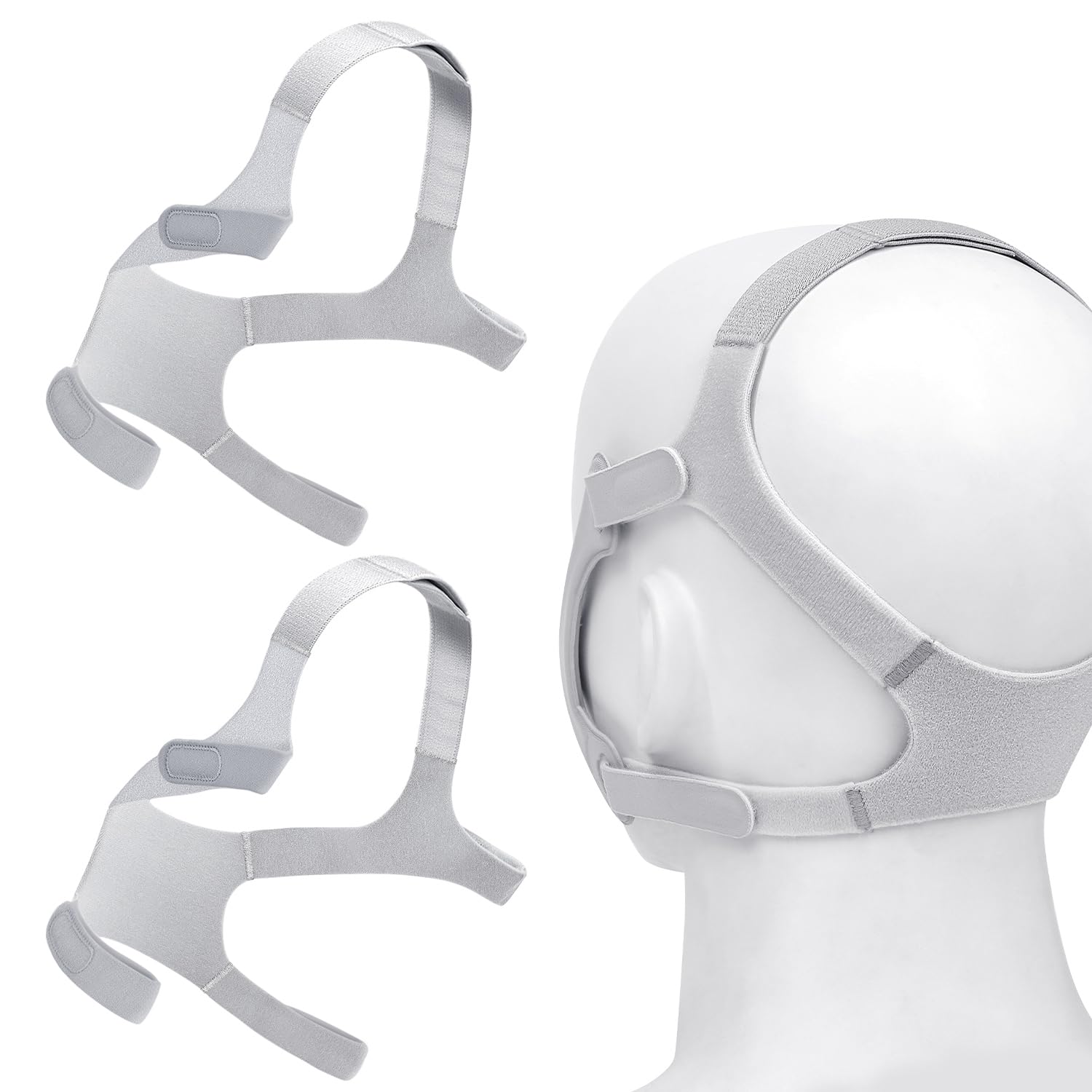 Harnais CPAP Medihealer 2-pack pour maintien sûr du masque.