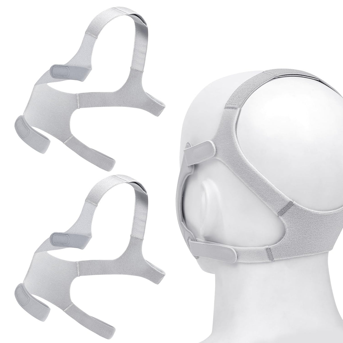 Harnais CPAP Medihealer 2-pack pour maintien sûr du masque.
