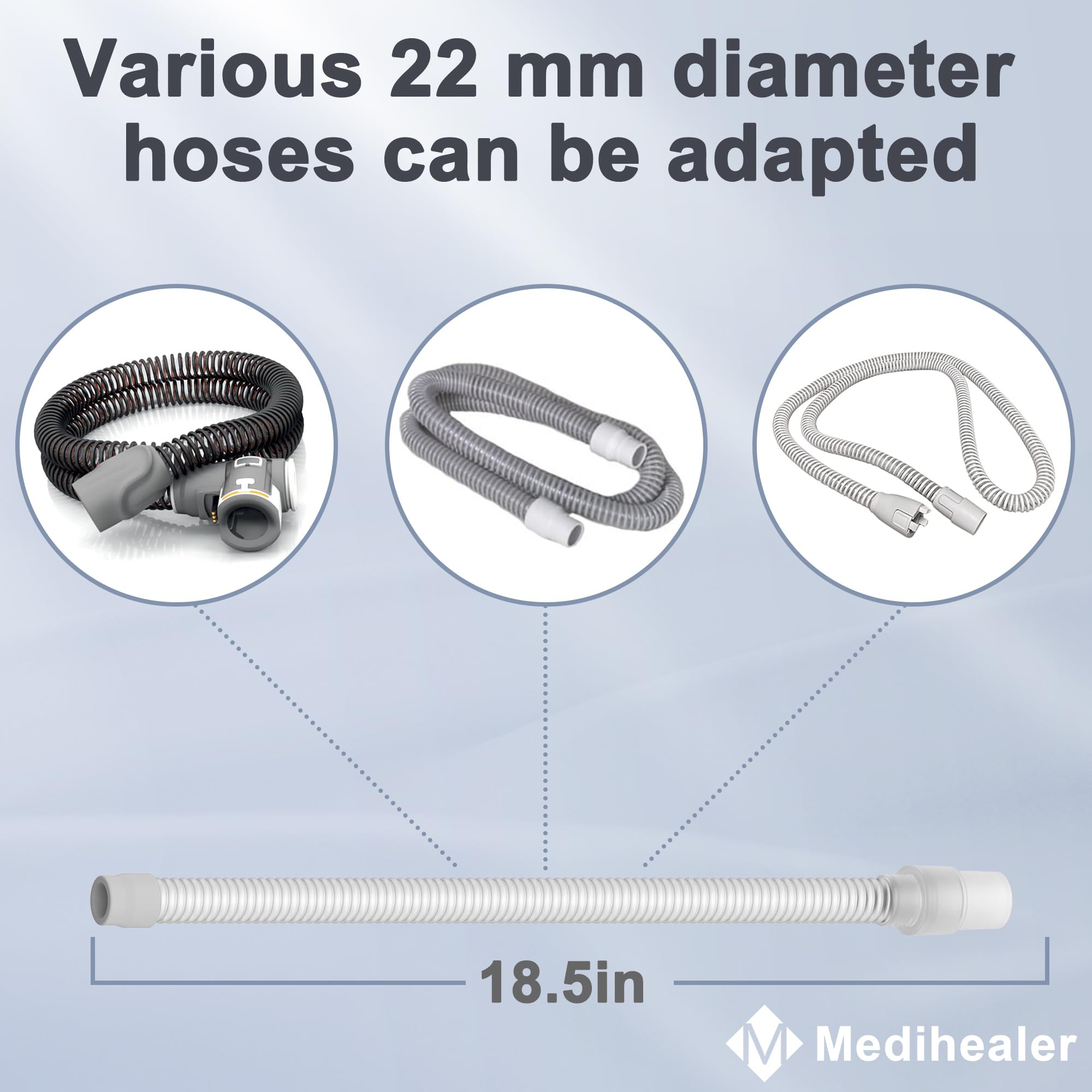 Note sécurité Medihealer Airfit P10 — rester connecté pour éviter les fuites.
