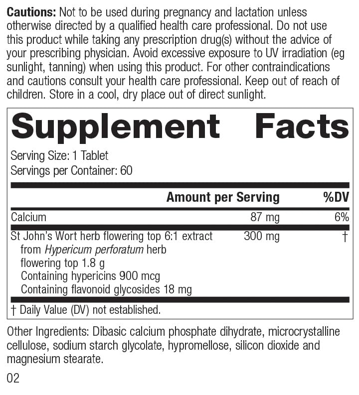MediHerb Millepertuis – tablettes visibles dans l'emballage, usage quotidien pratique.