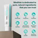 MediLisk Crème hémorroïdes – ingrédients naturels, douceur pour peau sensible.