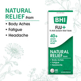 MediNatura BHI Flu + Cold, composition sans additifs indésirables