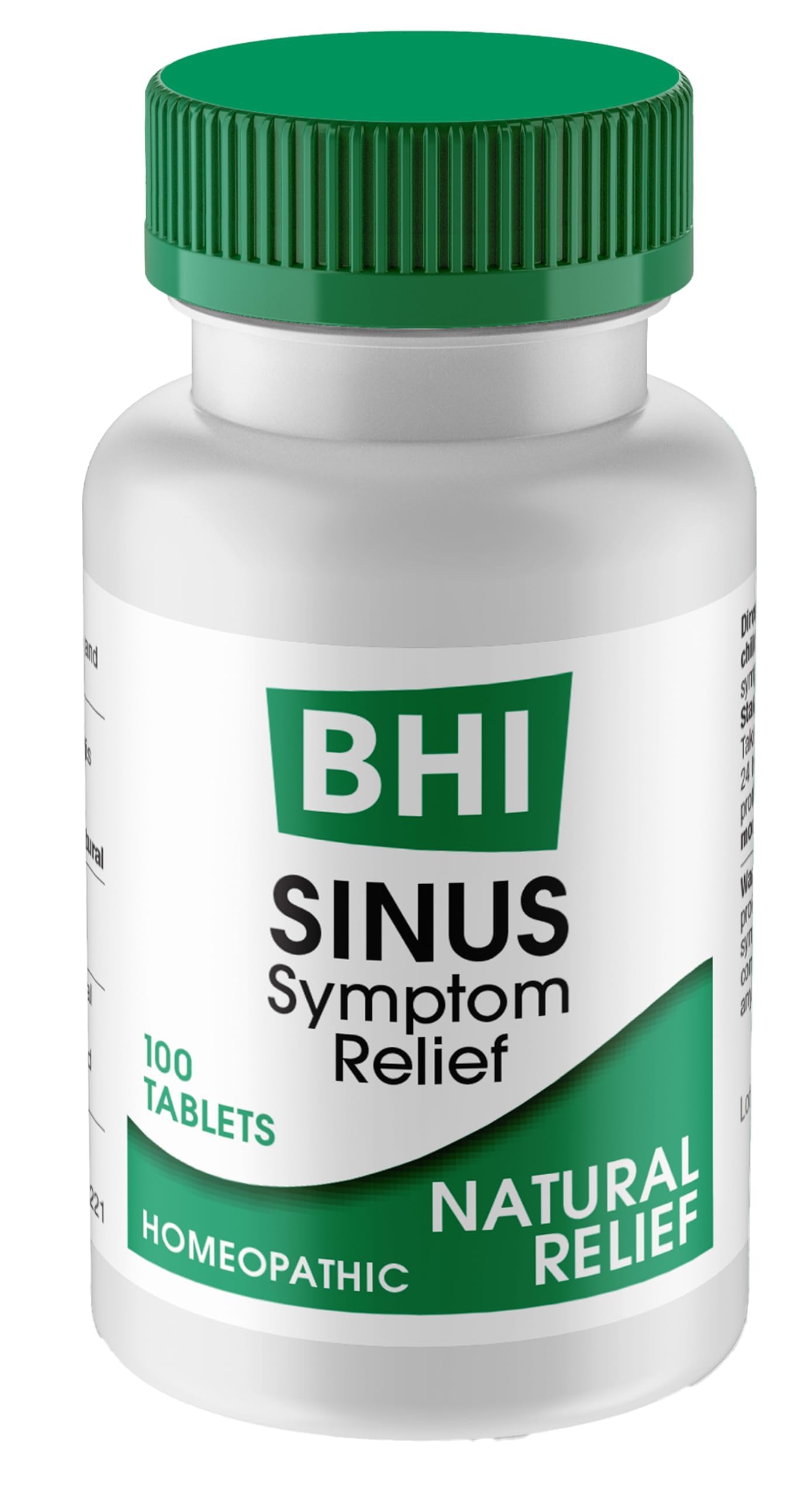 MediNatura BHI Sinus tablettes-nasal : soulagement rapide de la congestion nasale.