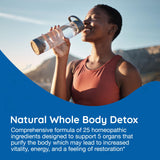 MediNatura BodyAnew Detox : gouttes avec pipette pour dosage précis.