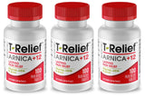 MediNatura T-Relief Arnica, boîte visible, soutien potentiel pour douleurs quotidiennes.