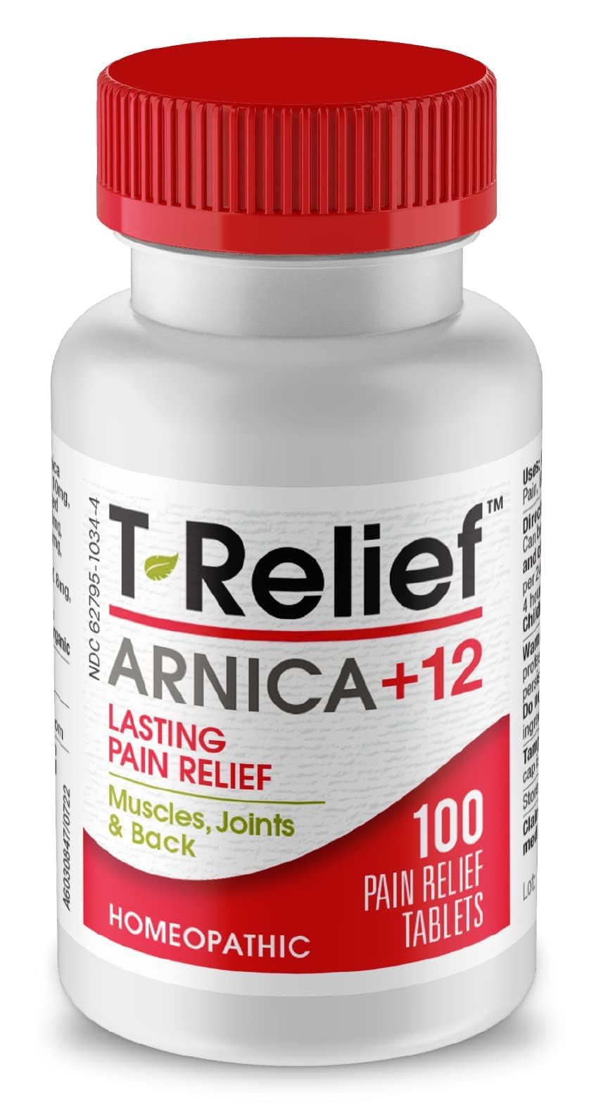 MediNatura T-Relief Arnica: boîte emballage visible, soutien naturel pour le quotidien.