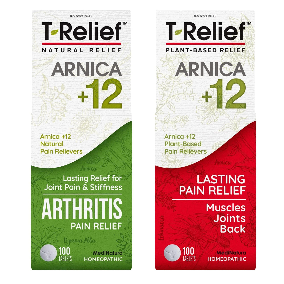 MediNatura T-Relief Arnica – Bouteille pratique pour un soutien musculaire quotidien.