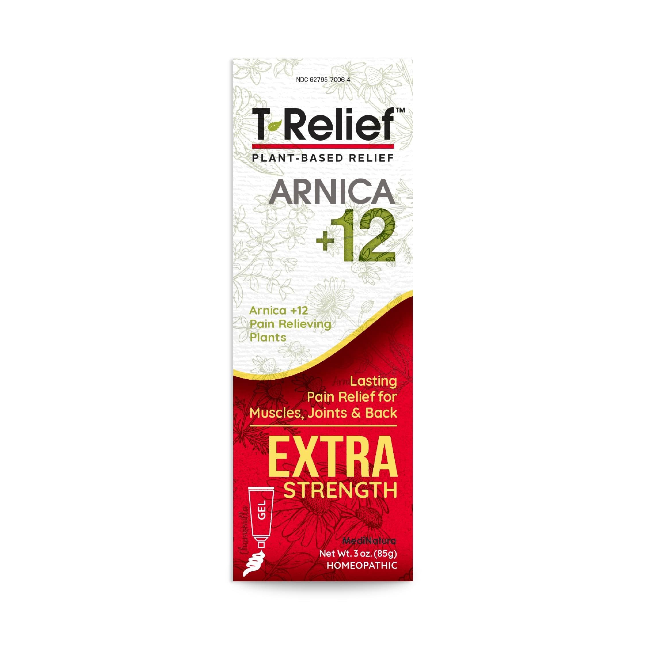 MediNatura T-Relief Gel Arnica – application ciblée pour soulager les tensions musculaires.