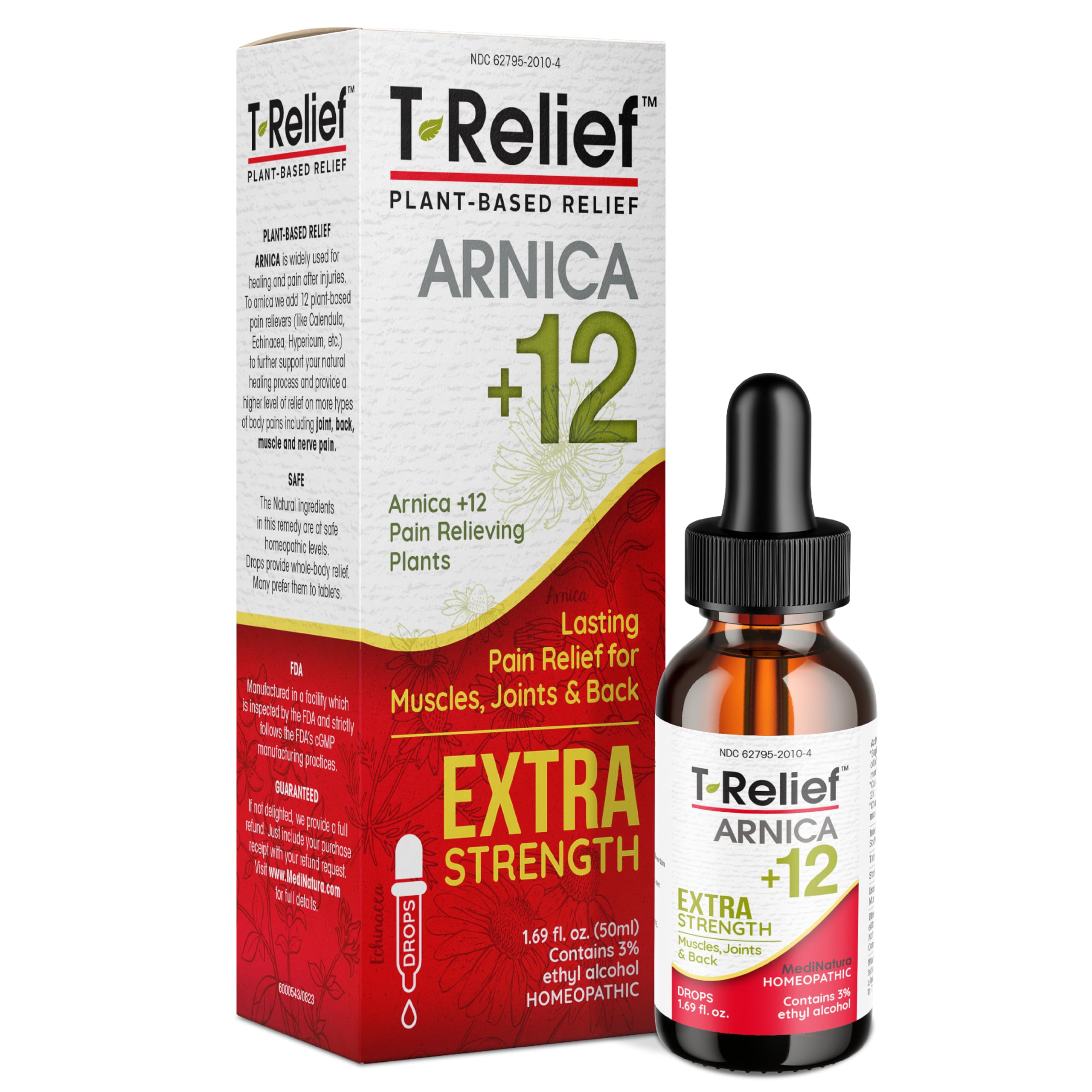 Medinatura T-Relief gouttes Arnica pour douleurs musculaires