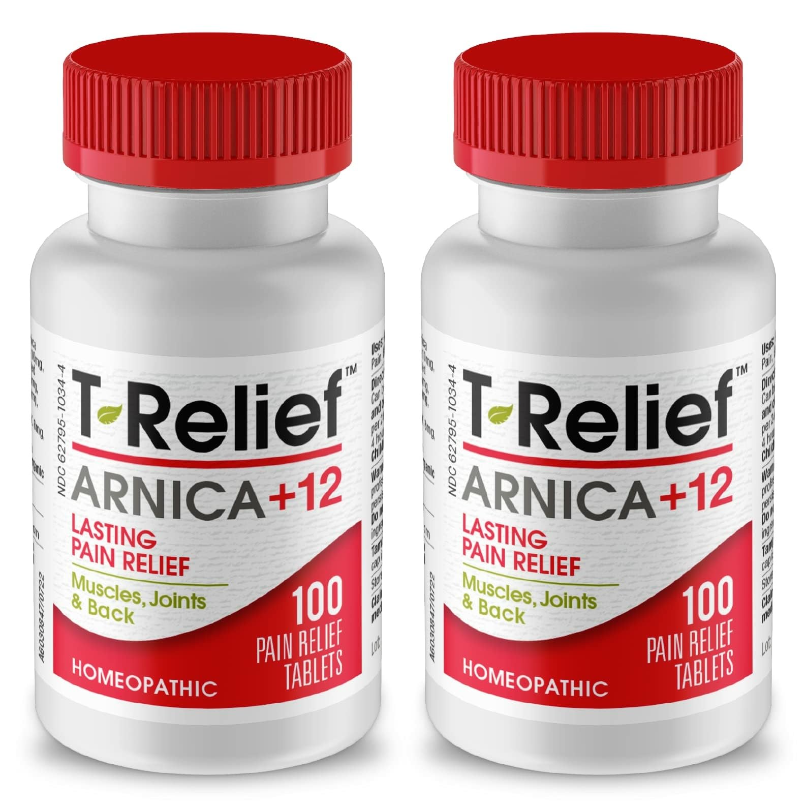 MediNatura T-Relief Pain - tablettes arnica, soutien potentiel pour douleurs musculaires quotidiennes.