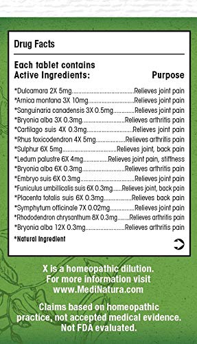 MediNatura T-Relief tablettes dissolvent rapidement pour absorption efficace.