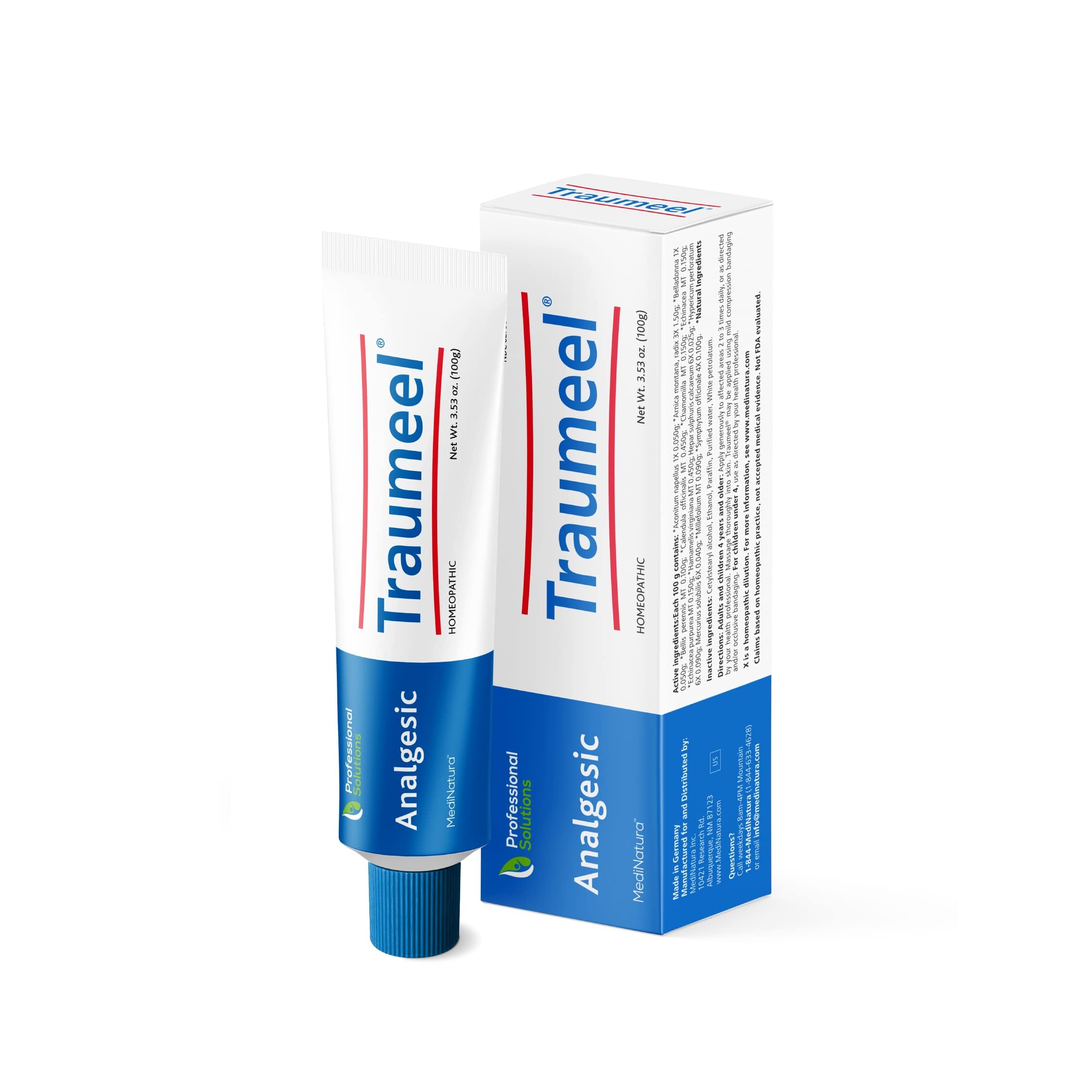 MediNatura Trumeel crème apaisante pour relief temporaire des douleurs musculaires et articulaires.