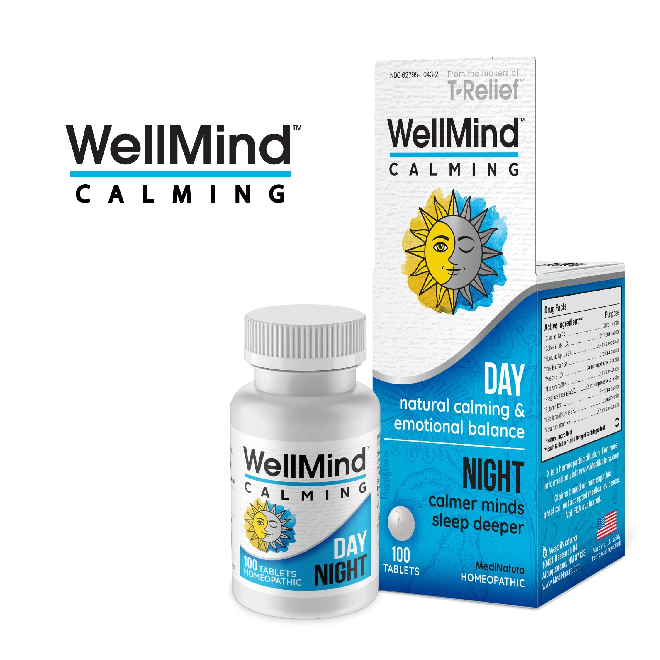 MediNatura WellMind Calming – sommeil apaisé: accompagne le soir pour un repos plus paisible.