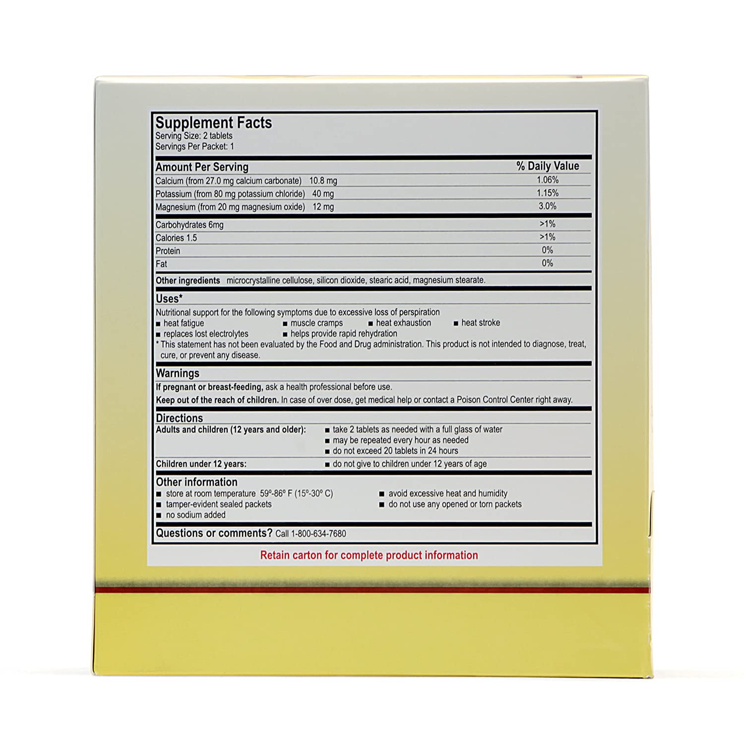 Minéraux calcium potassium magnésium présents dans Medique Medi-Lyte