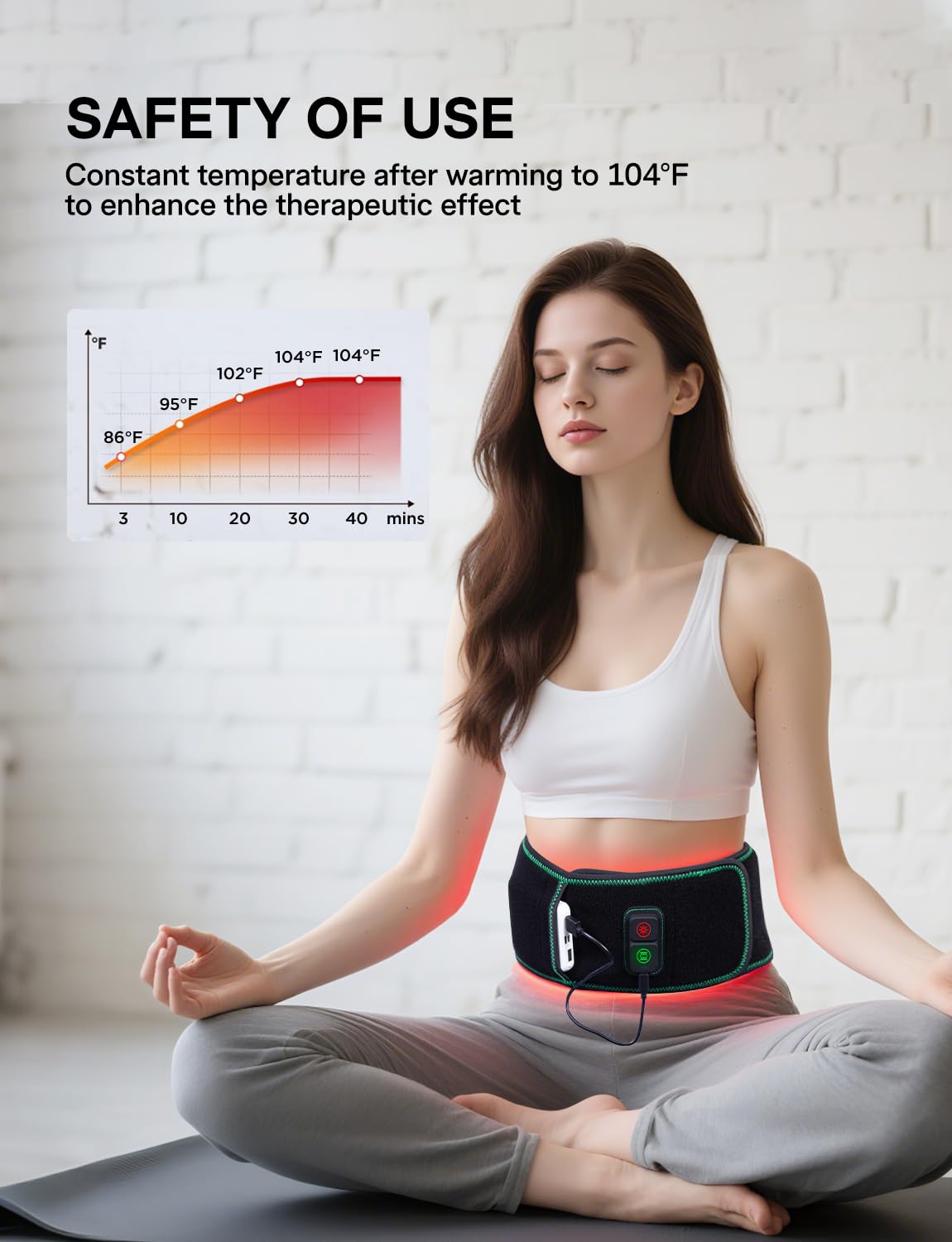 Medisana-mode-vibration-onde : modulation ondulée pour favoriser la circulation.