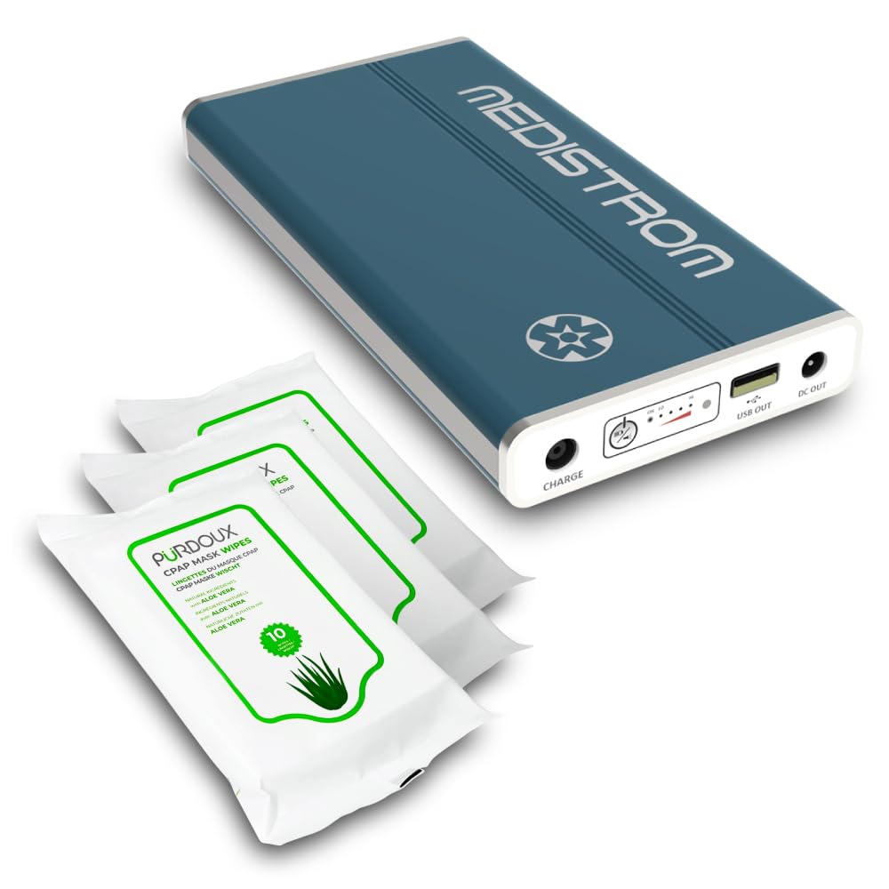 Medistrom Pilot 24 Lite – batterie-secours-95wh, énergie fiable pour CPAP en déplacement.