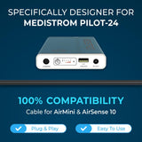 Medistrom Pilot-24 Lite connexion DC AirMini, alimentation fiable en voyage.