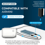 Medistrom Pilot 24 Lite – utilisation-nocturne, CPAP en silence et en sécurité.