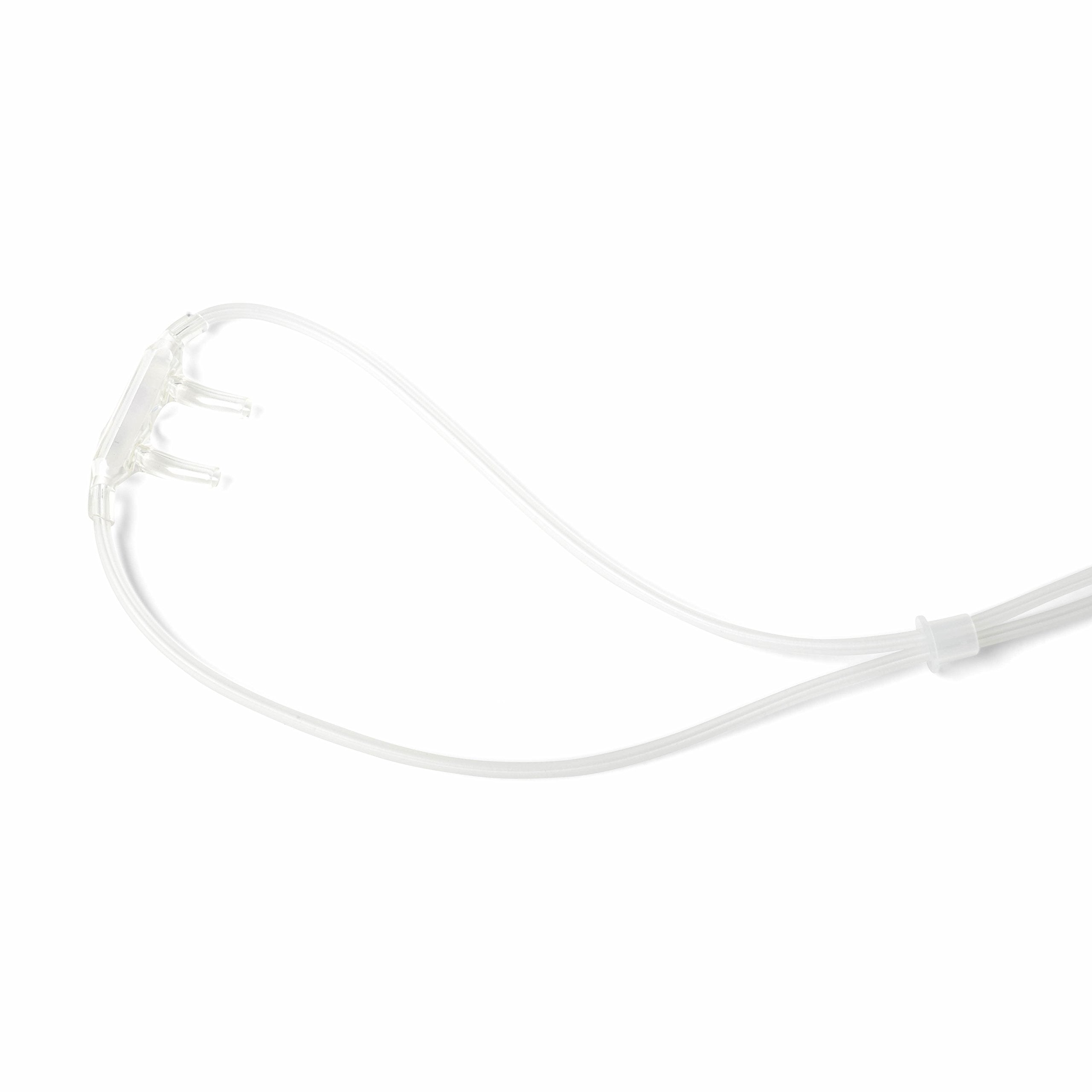 Cannule Medline avec connecteur standard et tuyau de 4 pieds pour mobilité.