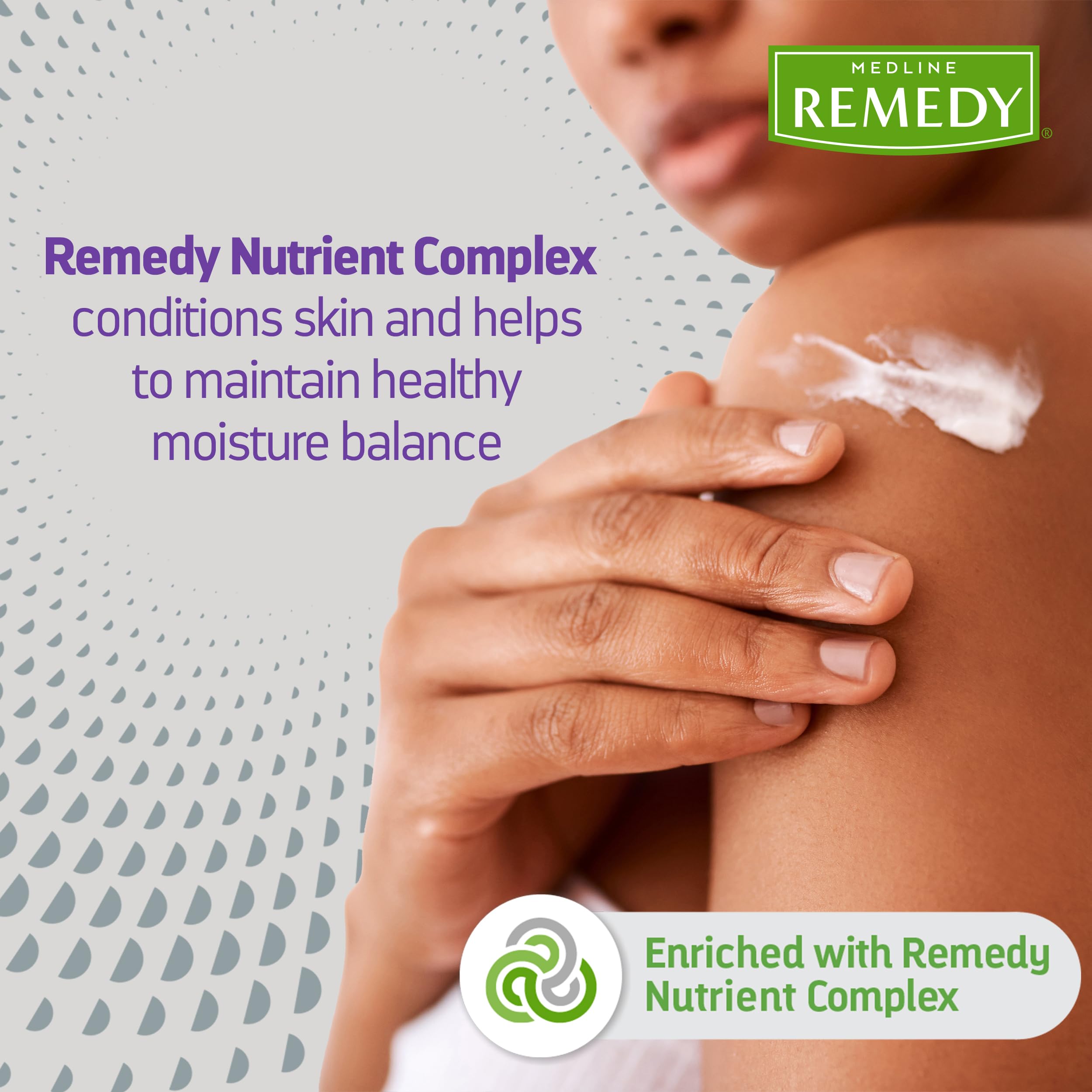 Medline Remedy crème avec senteur orange-vanille, parfum frais à l’application.