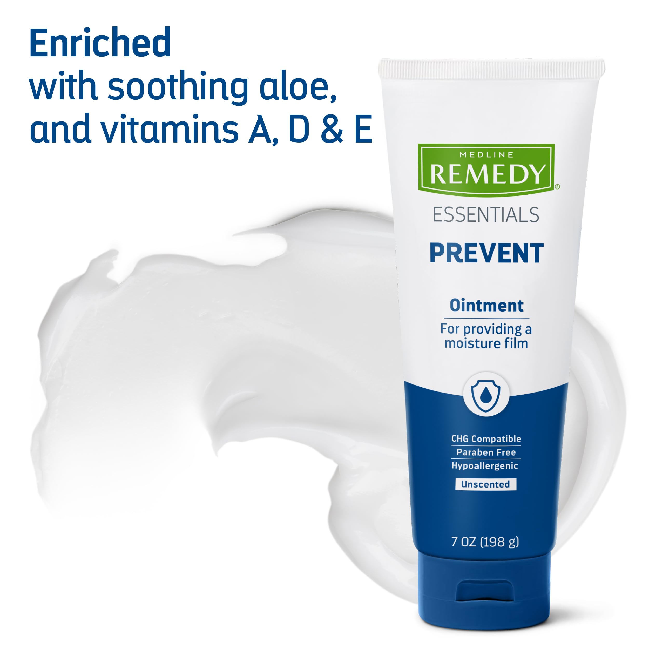 Medline Remedy Essentials Hypoallergenique Sans Colorants et Parabènes, soin délicat