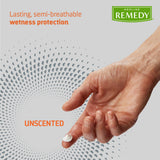 Medline Remedy Pâte oxyde-zinc menthol: barrière semi-respirante contre l’humidité.