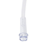 Cannule Medline sans latex naturel, adaptée aux peaux sensibles.
