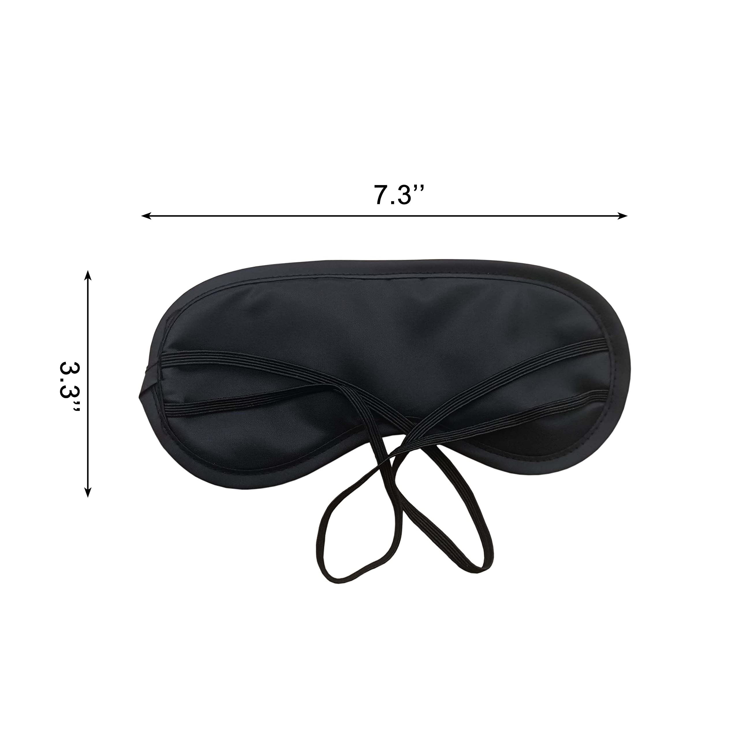Medsuo masque yeux noir parfait pour sommeil voyage et méditation calme.