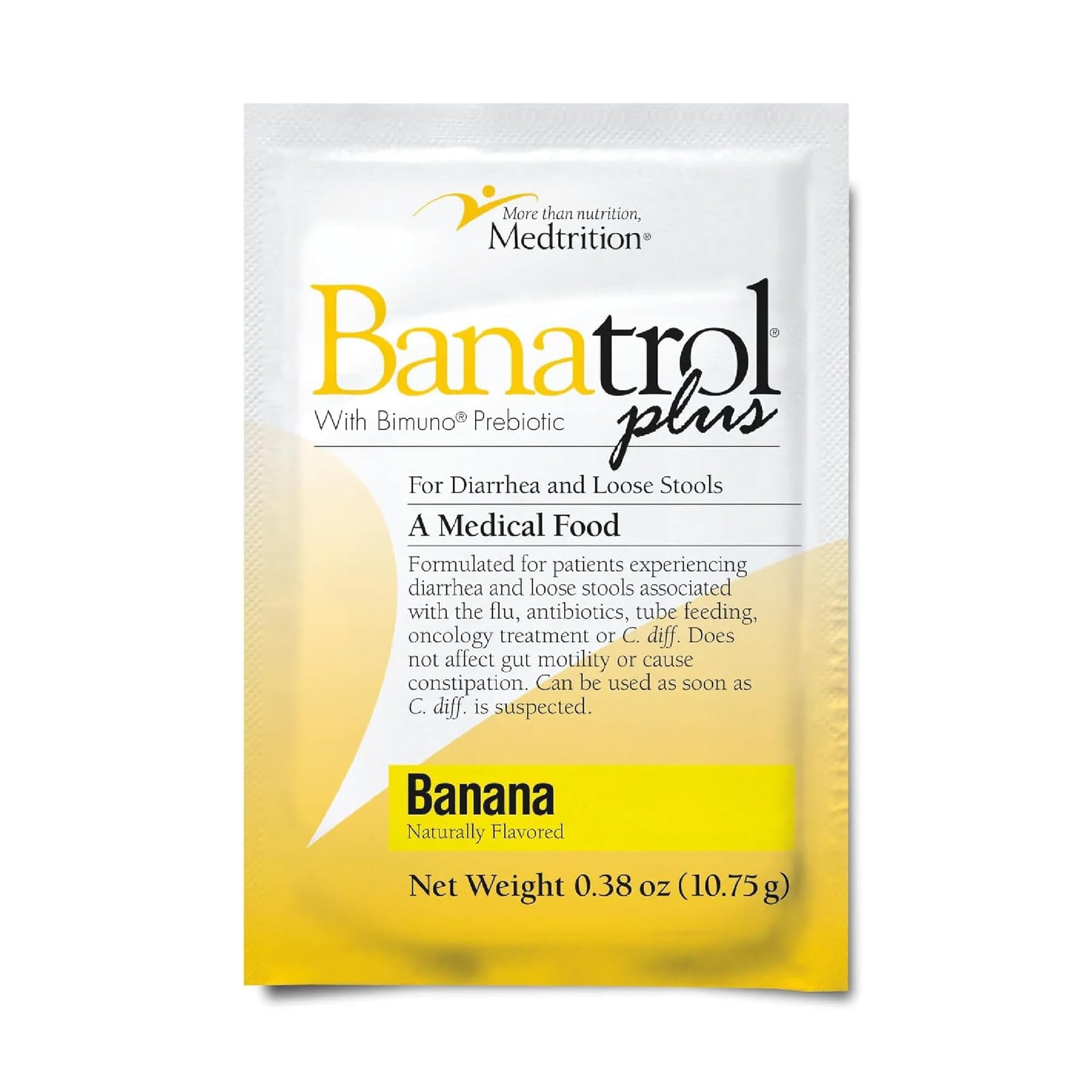 Banatrol de Medtrition, bouteille 25 portions, soutien digestif quotidien potentiel.