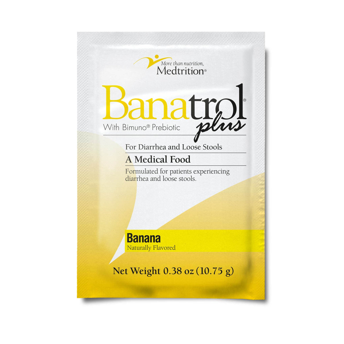 Medtrition Banatrol avec flocons banane, soutien nutritionnel pratique pour le quotidien.