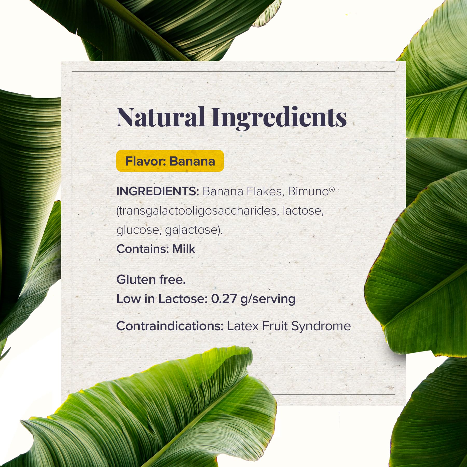Medtrition Banatrol Plus — Utilisation familiale quotidienne dès 4 ans.