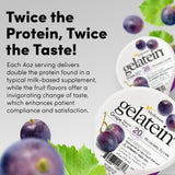 Gelatein Medtrition adapté pour les régimes bariatriques, riche en protéines.
